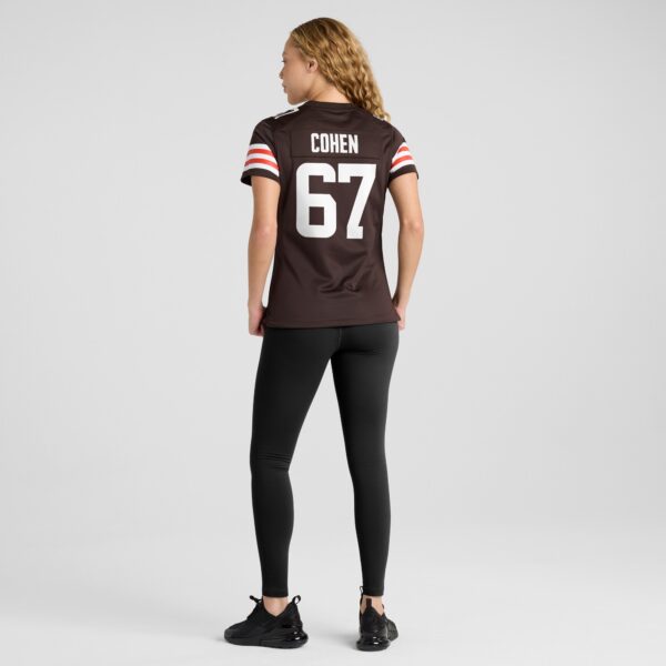 Javion Cohen Cleveland Browns Nike Women’s Game Jersey – Brown