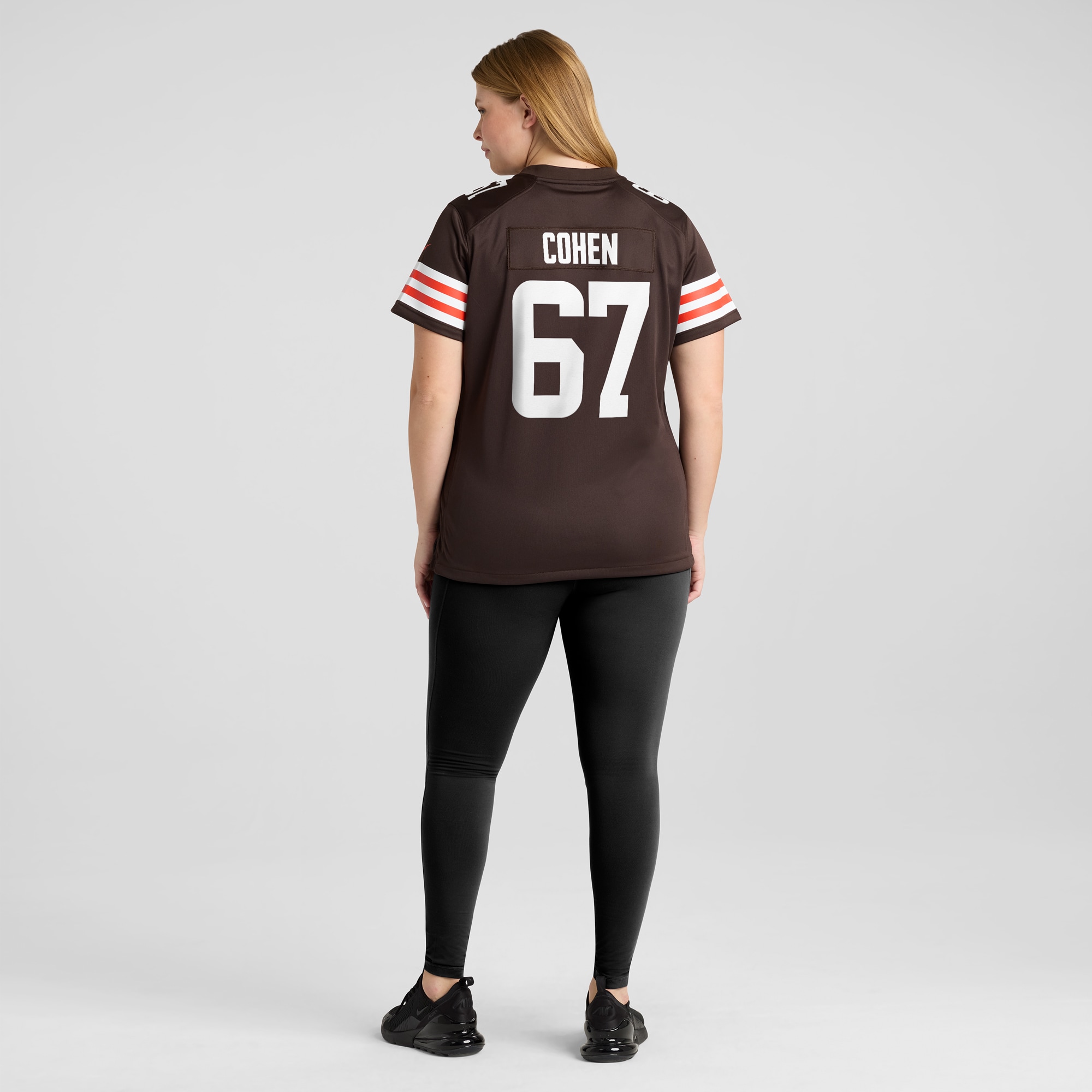 Javion Cohen Cleveland Browns Nike Women’s Game Jersey – Brown - Image 3