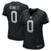 Jakorian Bennett Las Vegas Raiders Nike Women’s Team Game Jersey – Black