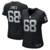 Andre James Las Vegas Raiders Nike Women’s Game Jersey – Black
