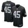 Jaquan Johnson Las Vegas Raiders Nike Game Player Jersey – Black