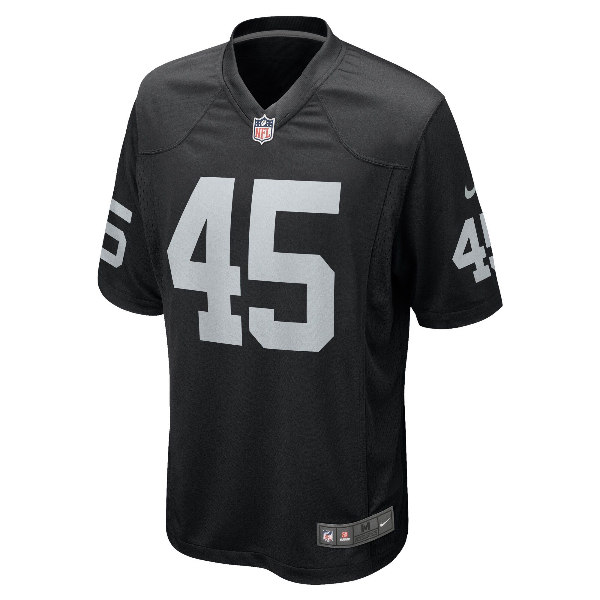 Jaquan Johnson Las Vegas Raiders Nike Game Player Jersey – Black - Image 2