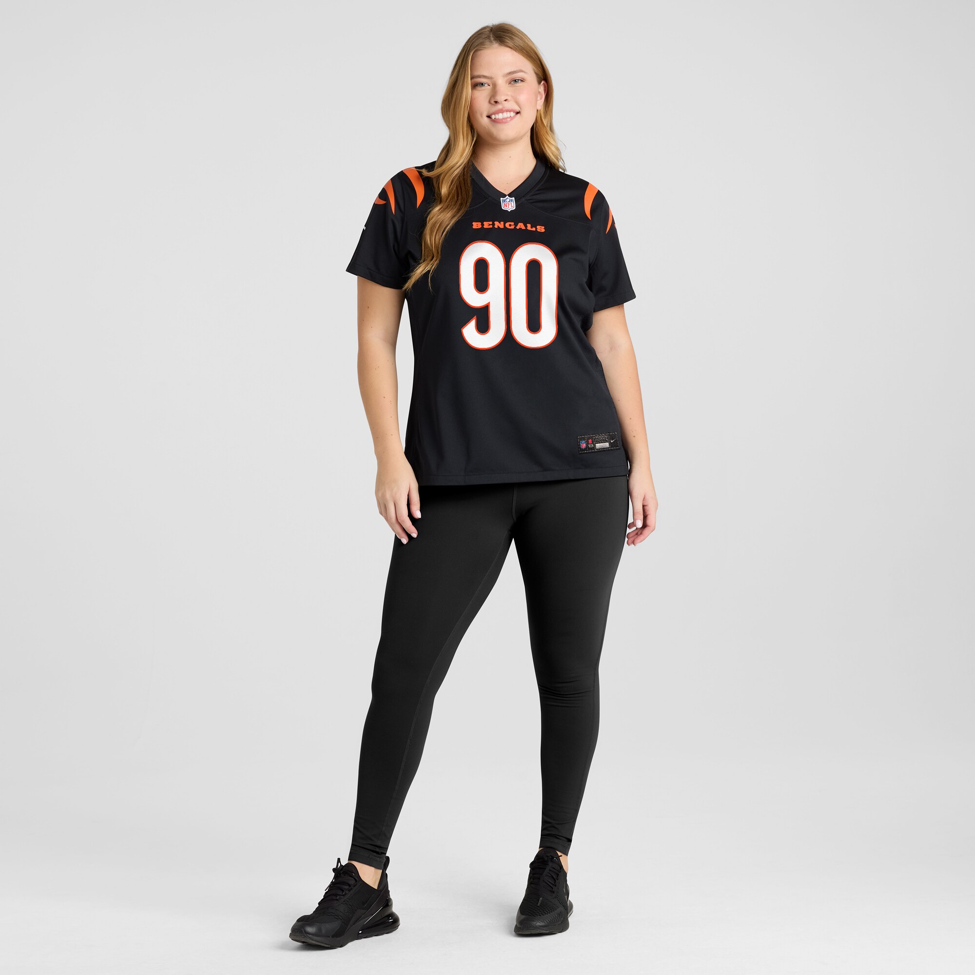 Kris Jenkins Jr. Cincinnati Bengals Nike Women’s Game Jersey – Black