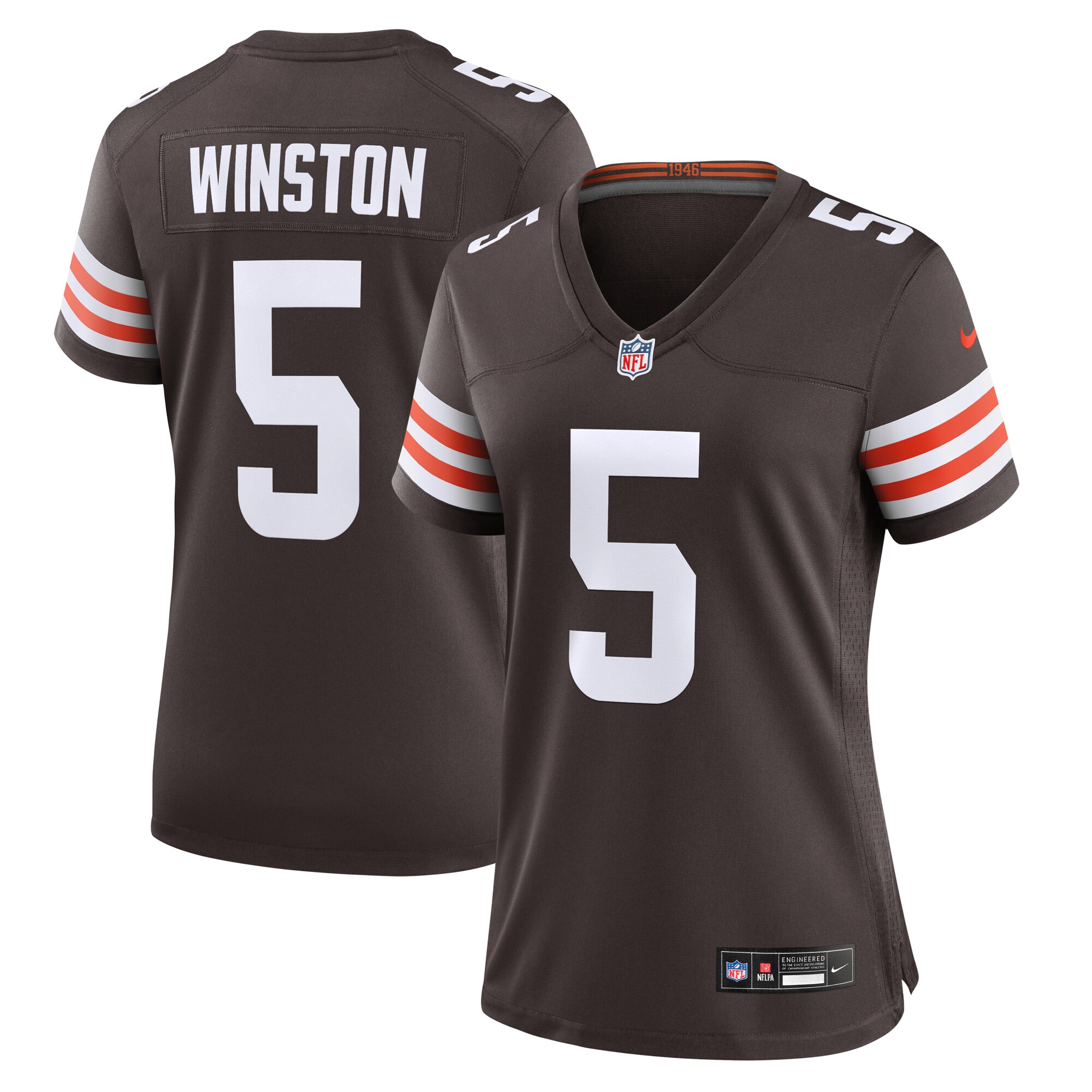 Jameis Winston Cleveland Browns Nike Women’s Game Jersey – Brown