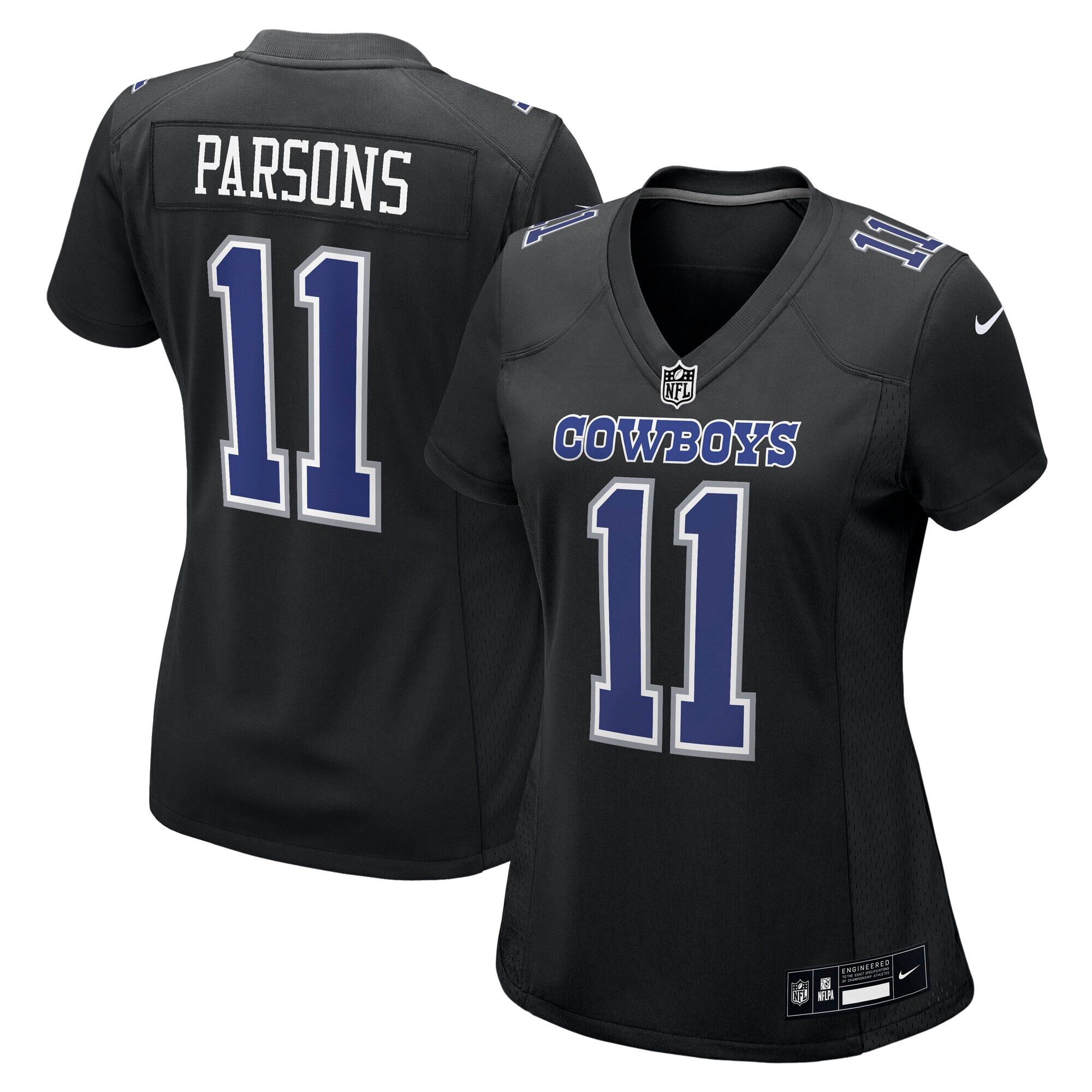 Micah Parsons Dallas Cowboys Nike Women’s Fashion Game Jersey – Carbon Black