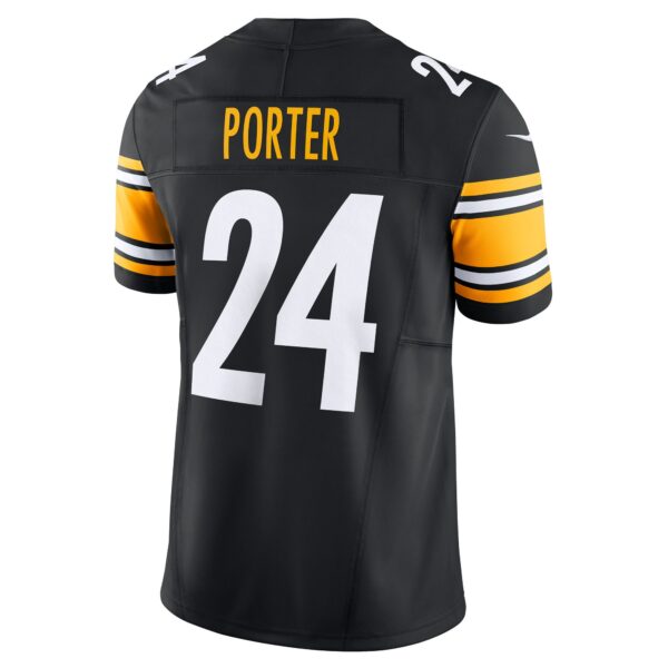 Joey Porter Jr. Pittsburgh Steelers Nike Vapor F.U.S.E. Limited Jersey – Black