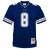 Troy Aikman Dallas Cowboys Mitchell & Ness Youth 1996 Legacy Jersey – Navy