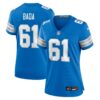 David Bada Detroit Lions Nike Women’s Team Game Jersey – Blue