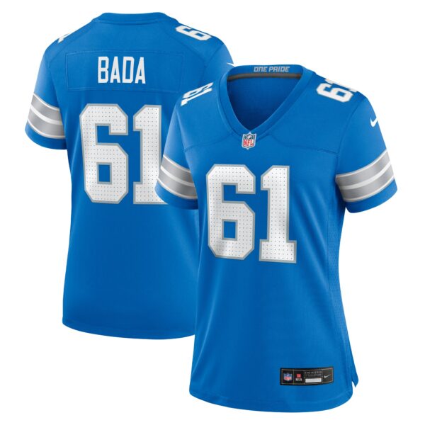 David Bada Detroit Lions Nike Women’s Team Game Jersey – Blue