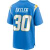 Austin Ekeler Los Angeles Chargers Nike Game Player Jersey – Powder Blue