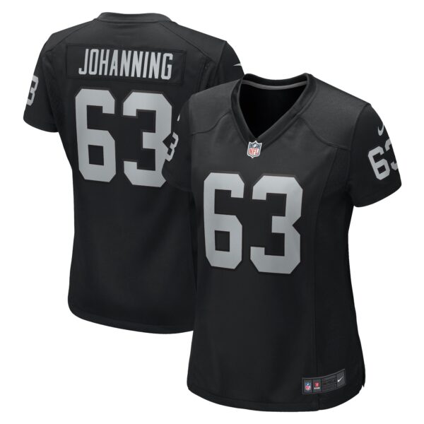 Jake Johanning Las Vegas Raiders Nike Women’s Game Jersey – Black