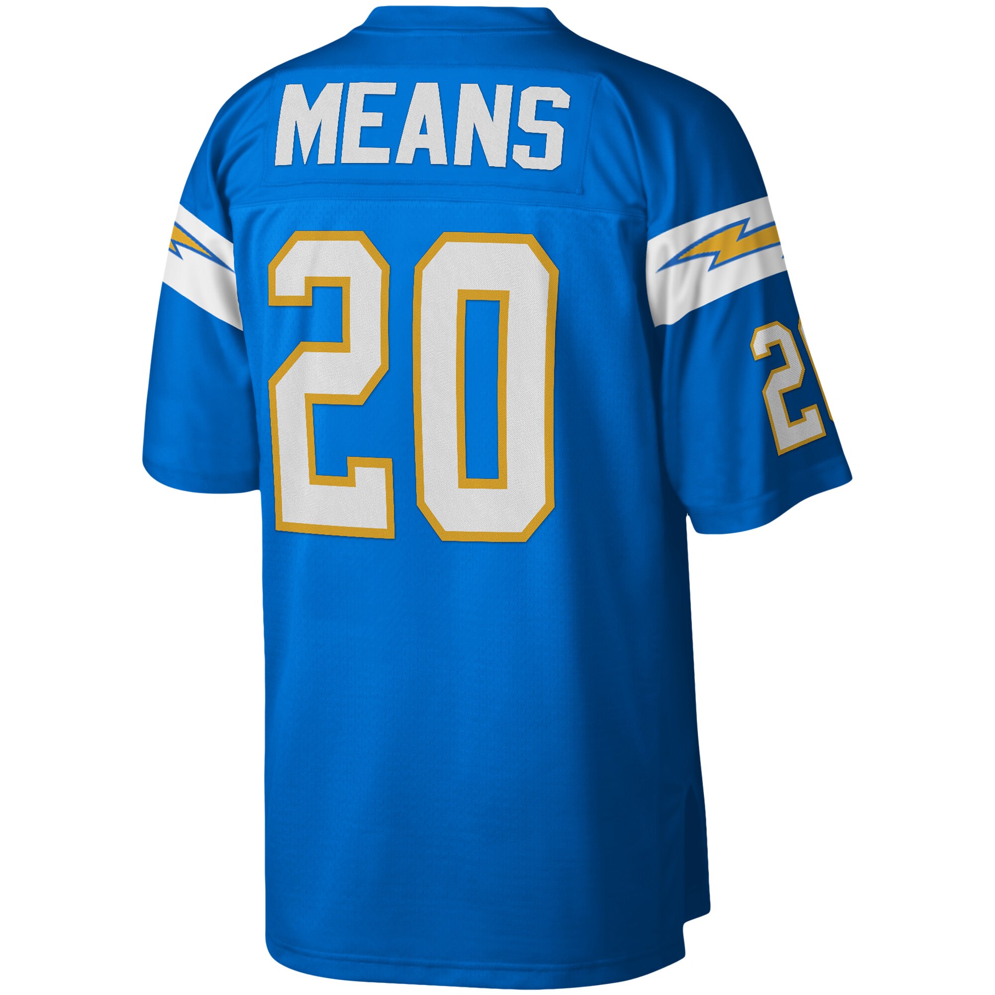 Natrone Means Los Angeles Chargers Mitchell & Ness Legacy Jersey – Powder Blue - Image 2