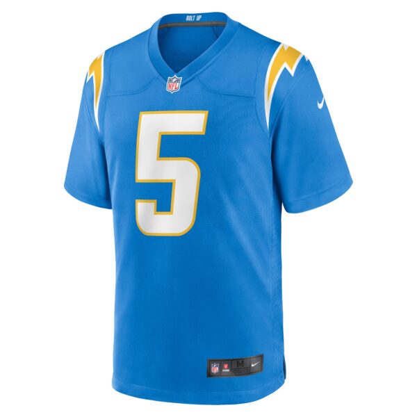 Joshua Palmer Los Angeles Chargers Nike Game Player Jersey – Powder Blue