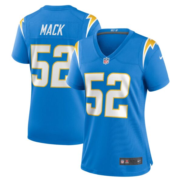 Khalil Mack Los Angeles Chargers Nike Women’s Player Jersey – Powder Blue