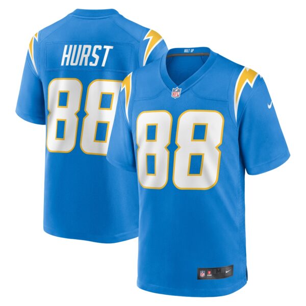 Hayden Hurst Los Angeles Chargers Nike Game Jersey – Powder Blue