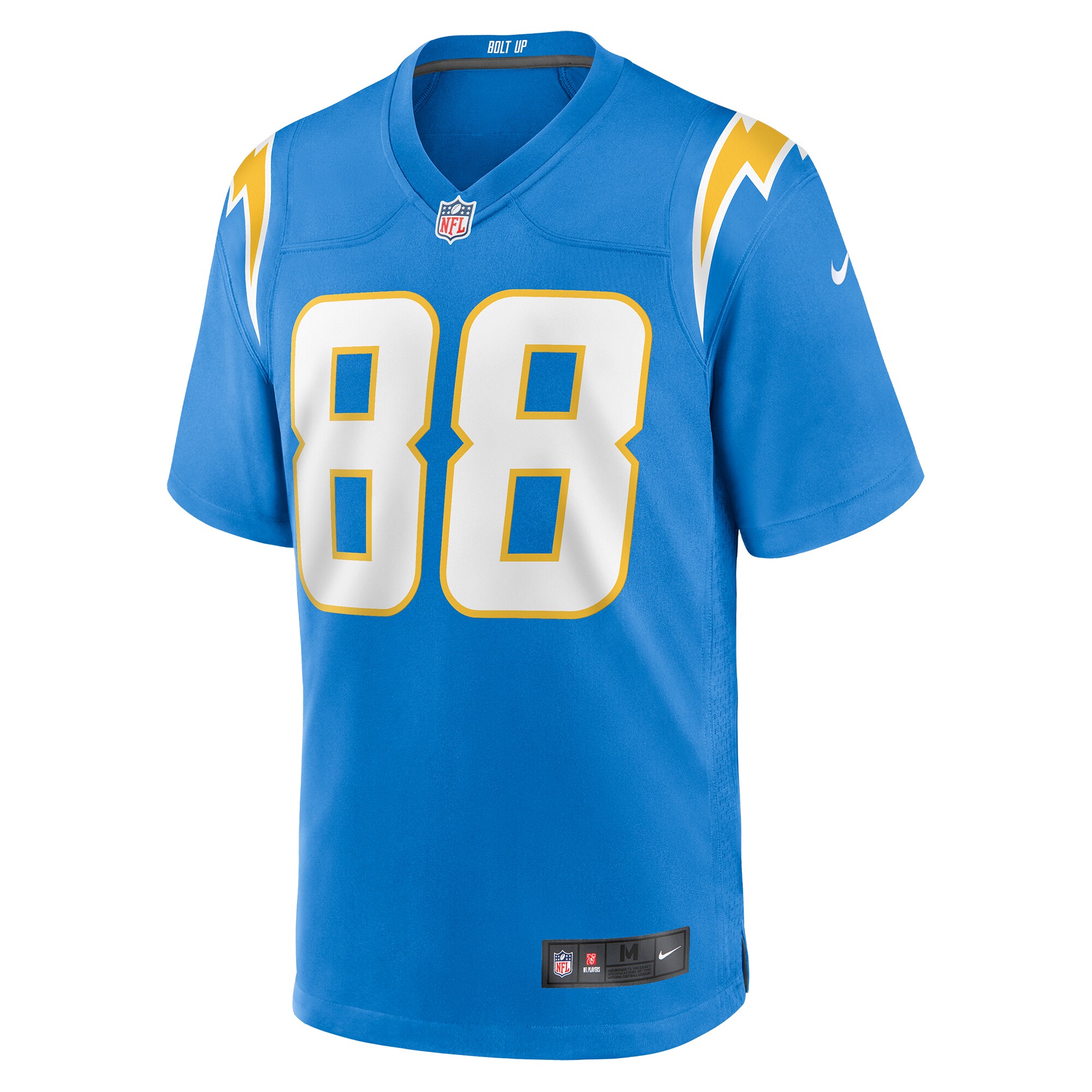 Hayden Hurst Los Angeles Chargers Nike Game Jersey – Powder Blue - Image 2