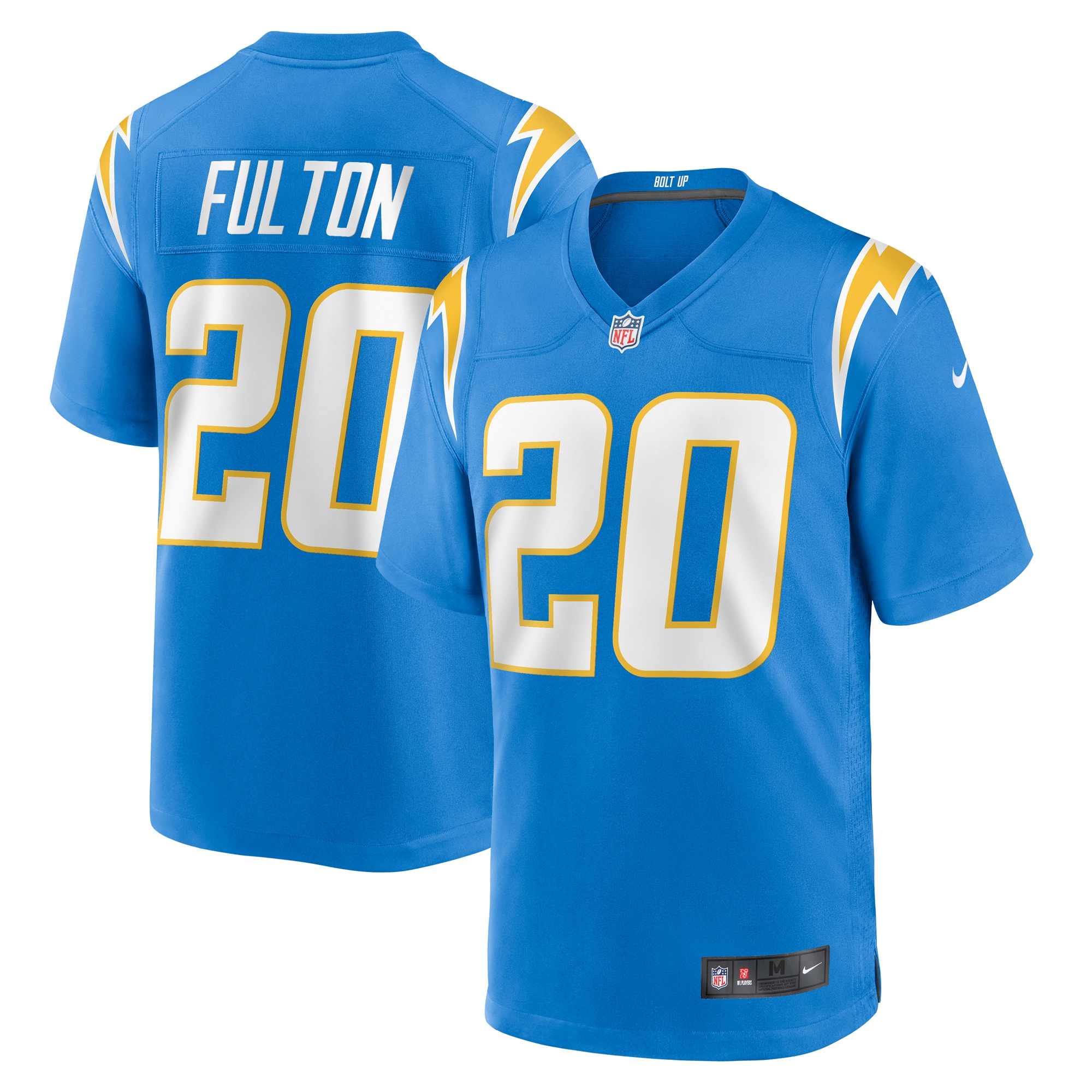 Kristian Fulton Los Angeles Chargers Nike Game Jersey – Powder Blue