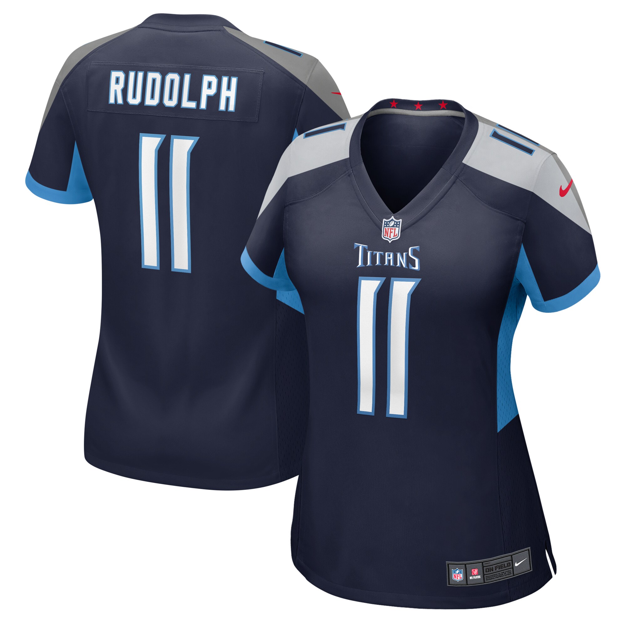 Mason Rudolph Tennessee Titans Nike Women’s Game Jersey – Navy
