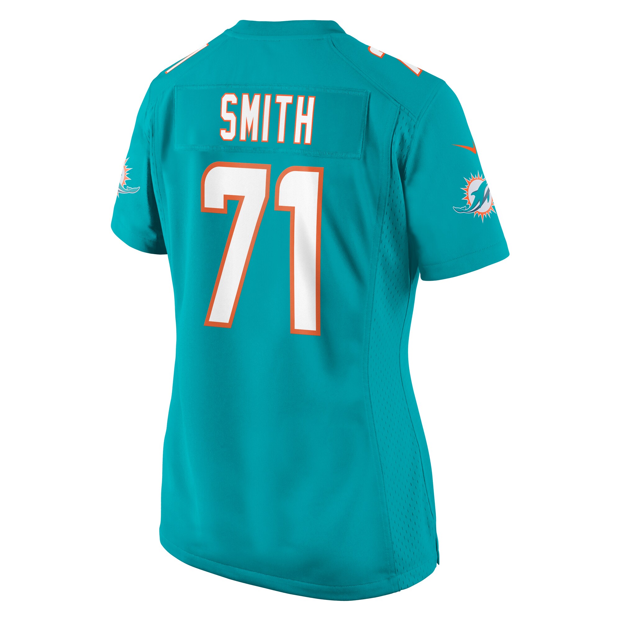 Kion Smith Miami Dolphins Nike Women’s Game Jersey – Aqua - Image 2