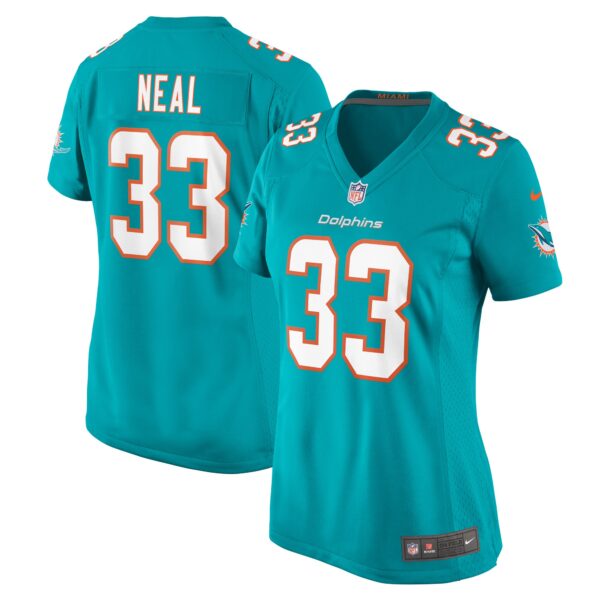 Siran Neal Miami Dolphins Nike Women’s Game Jersey – Aqua