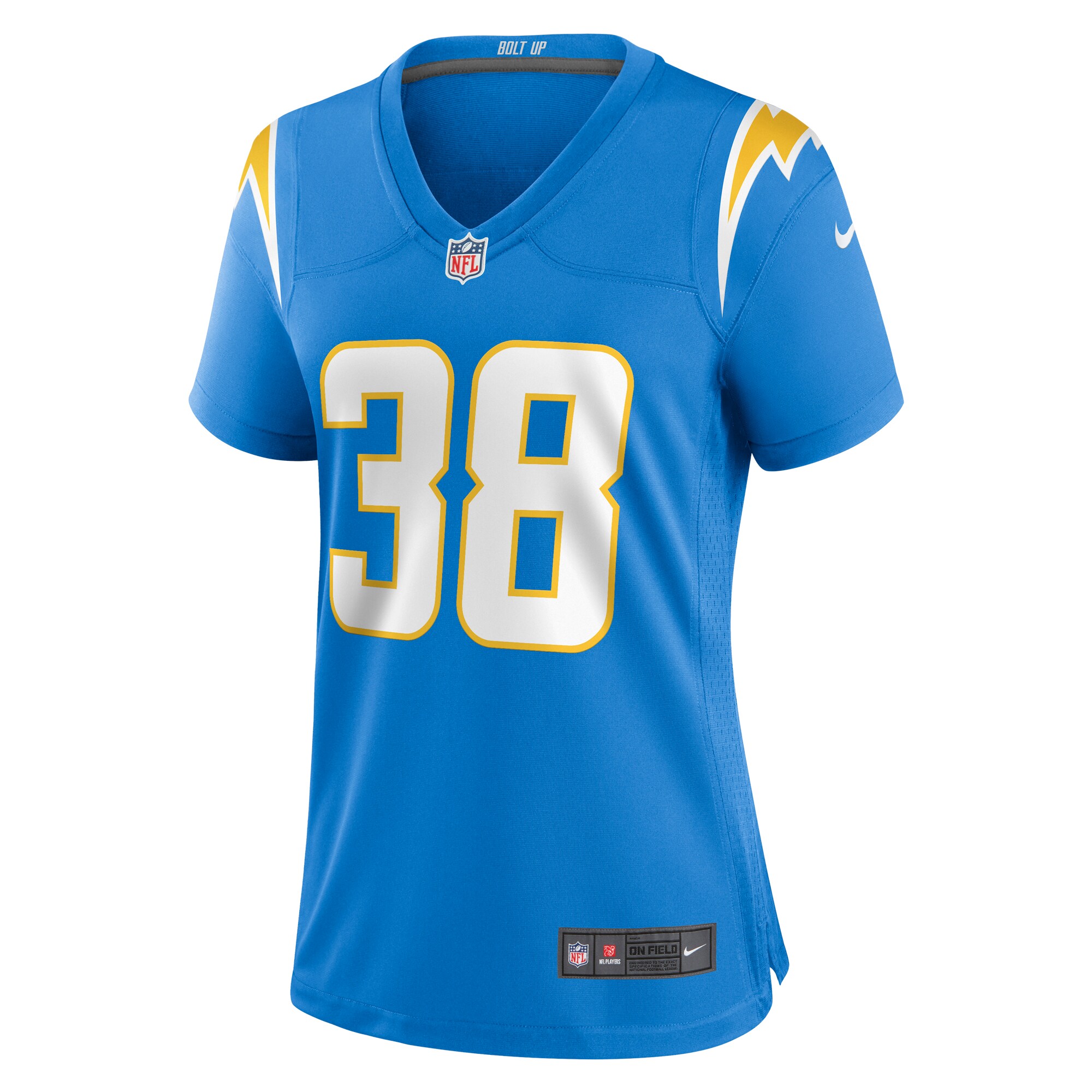 Milton Wright Los Angeles Chargers Nike Women’s Game Jersey – Powder Blue - Image 2