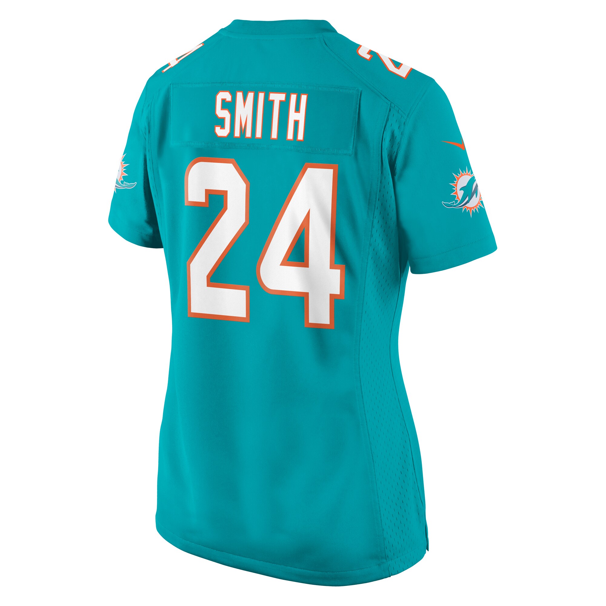 Cam Smith Miami Dolphins Nike Women’s Game Jersey – Aqua - Image 2