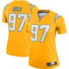 Joey Bosa Los Angeles Chargers Nike Women’s Inverted Legend Jersey – Gold