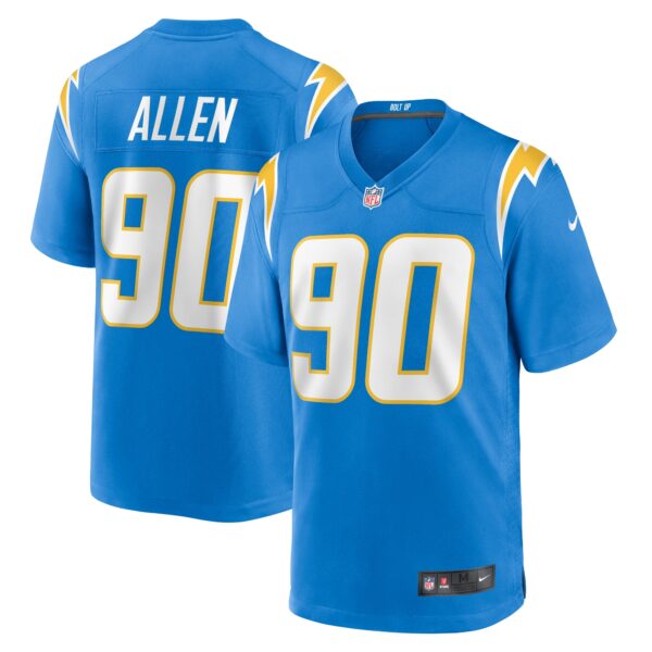 Brevin Allen Los Angeles Chargers Nike Team Game Jersey – Powder Blue