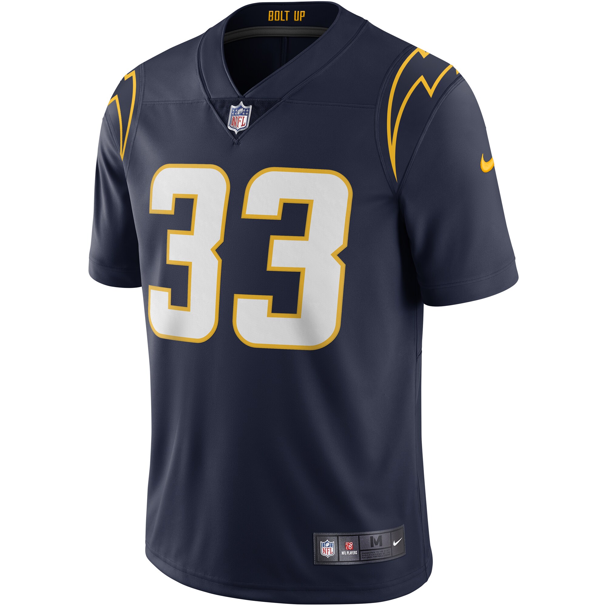 Derwin James Los Angeles Chargers Nike Alternate Vapor Limited Jersey – Navy