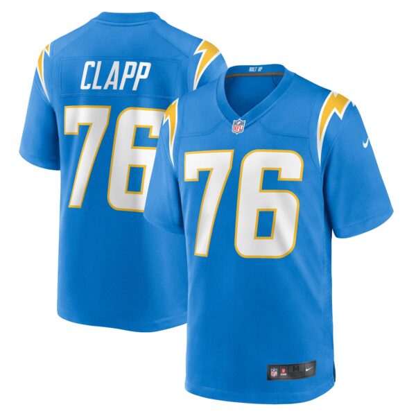 Will Clapp Los Angeles Chargers Nike Game Jersey – Powder Blue