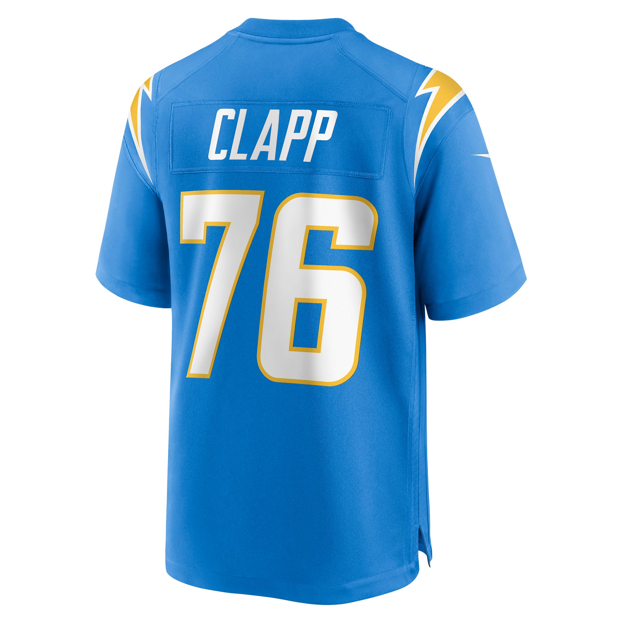 Will Clapp Los Angeles Chargers Nike Game Jersey – Powder Blue - Image 2