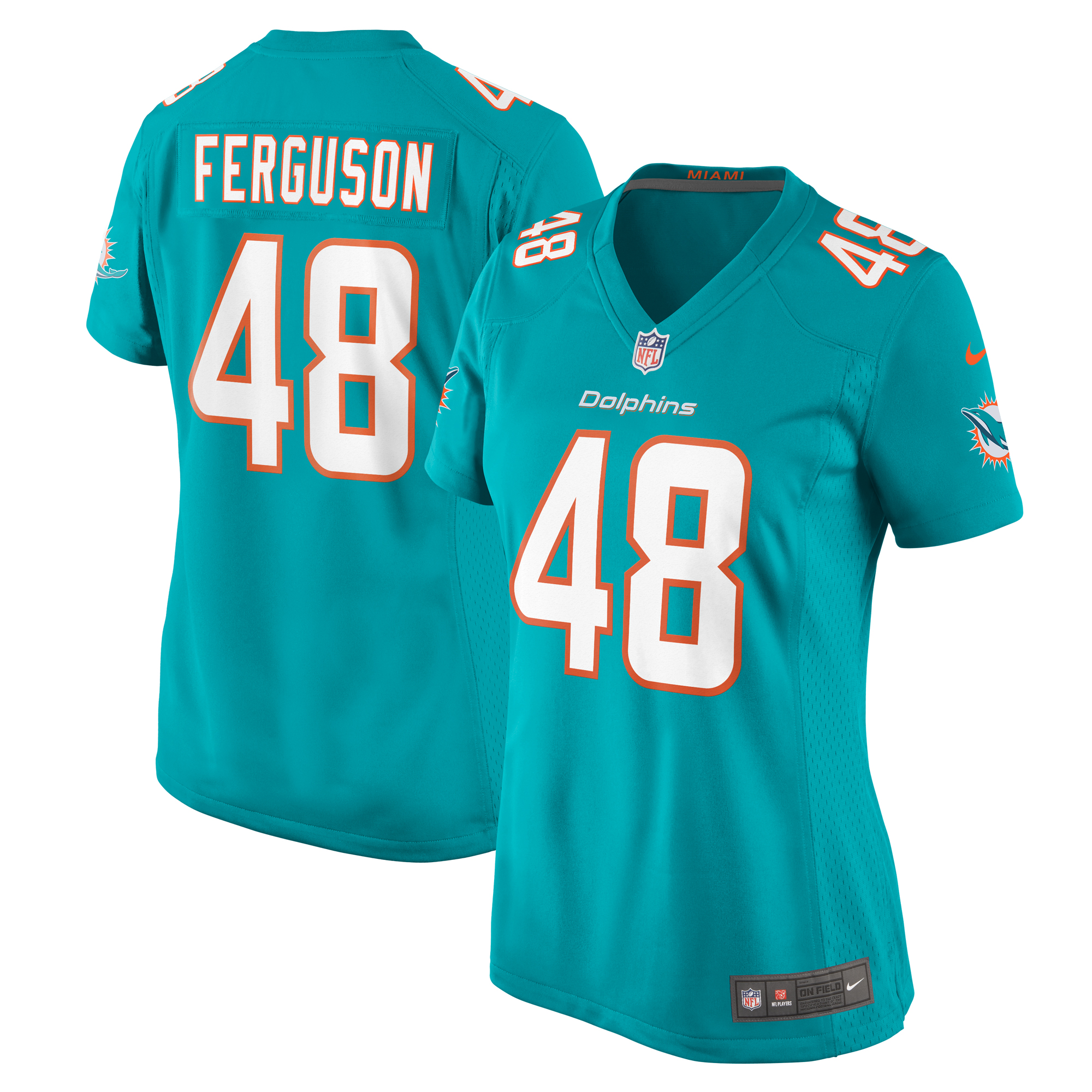 Blake Ferguson Miami Dolphins Nike Women’s Game Jersey – Aqua