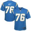 Joe Alt Los Angeles Chargers Nike Youth 2024 NFL Draft First Round Pick Player Game Jersey – Powder Blue