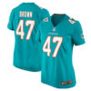 Cam Brown Miami Dolphins Nike Women’s Game Jersey – Aqua