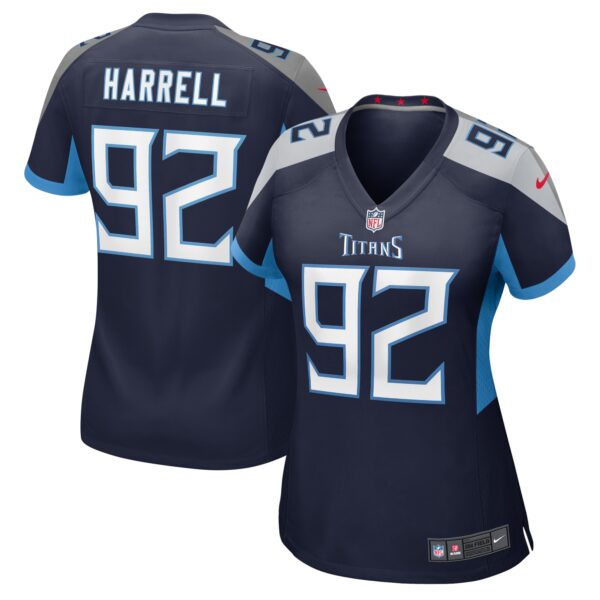 Jaylen Harrell Tennessee Titans Nike Women’s Game Jersey – Navy