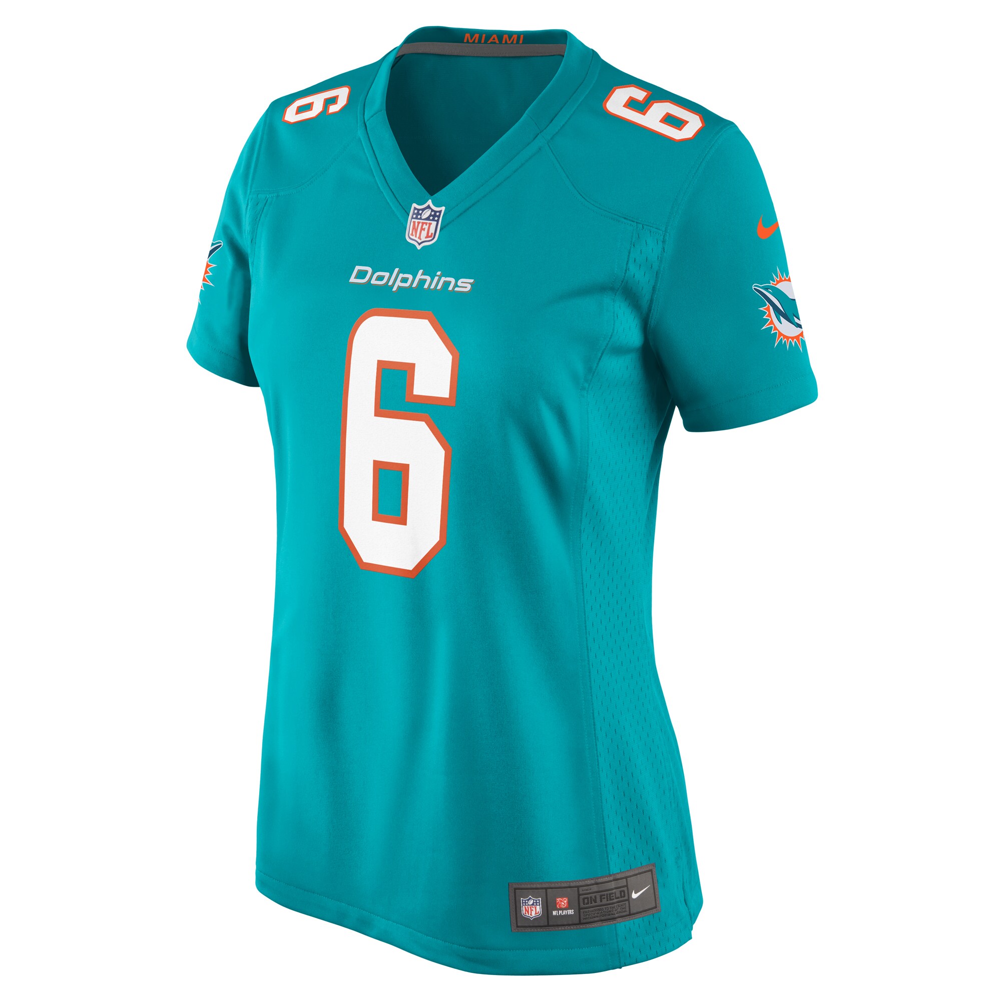 Anthony Walker Jr. Miami Dolphins Nike Women’s Game Jersey – Aqua - Image 2