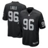 Jonah Laulu Las Vegas Raiders Nike Team Game Jersey – Black