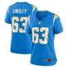 Corey Linsley Los Angeles Chargers Nike Women’s Game Player Jersey – Powder Blue