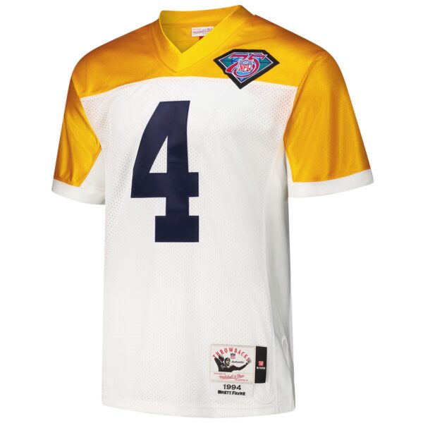 Brett Favre Green Bay Packers 1994 Mitchell & Ness Throwback Retired Player Jersey – White