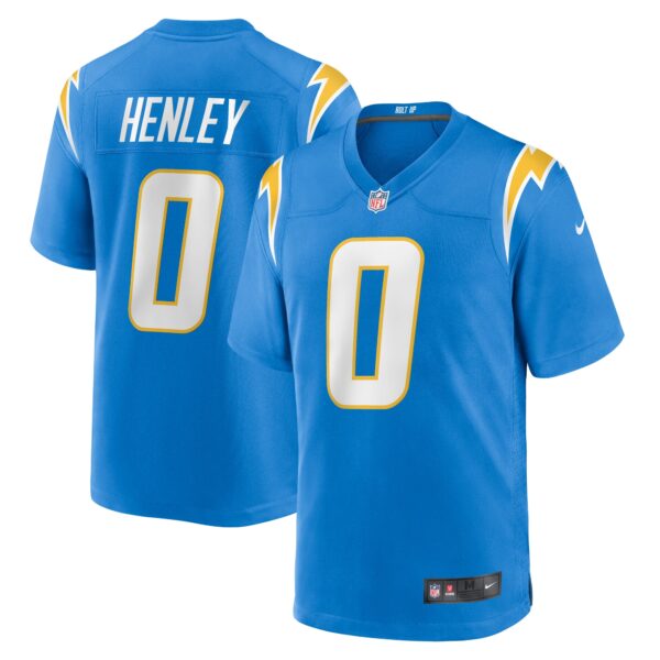 Daiyan Henley Los Angeles Chargers Nike Team Game Jersey – Powder Blue