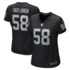 Jackson Powers-Johnson Las Vegas Raiders Nike Women’s Game Jersey – Black