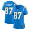 Simi Fehoko Los Angeles Chargers Nike Women’s Game Jersey – Powder Blue