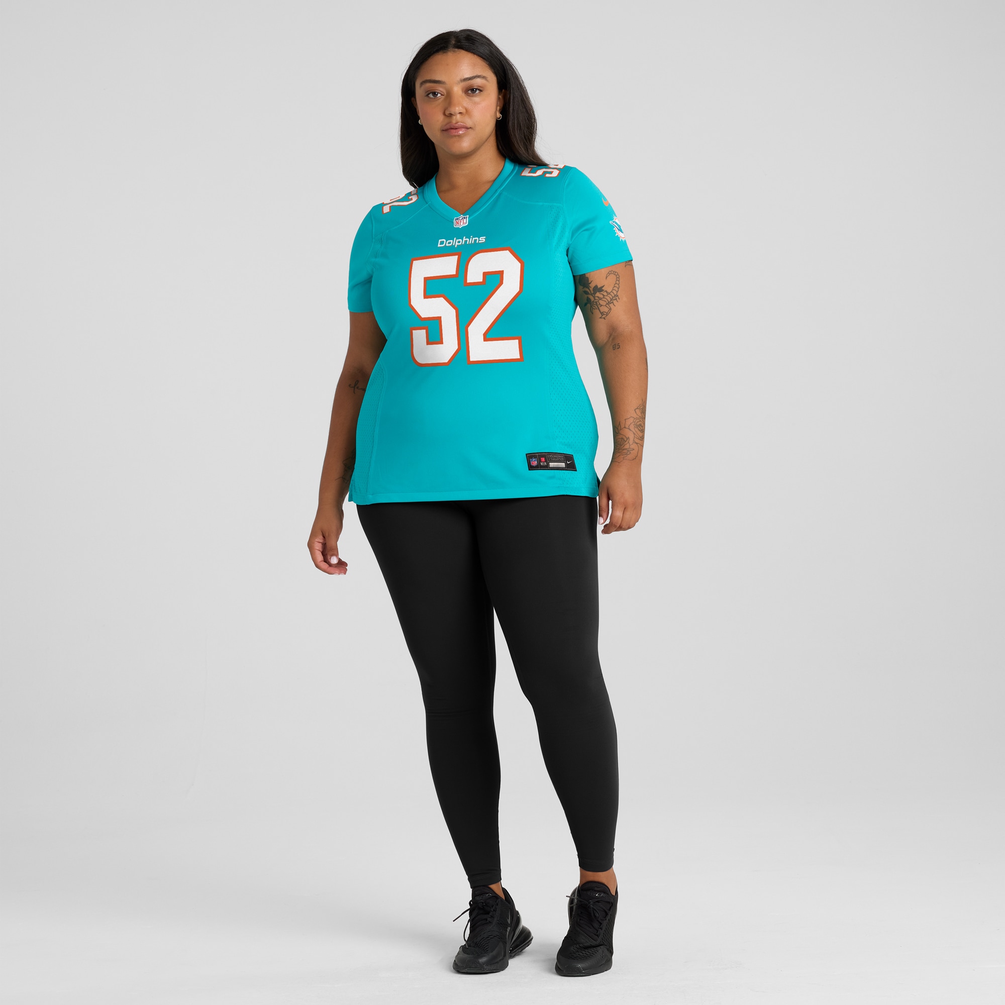Patrick Paul Miami Dolphins Nike Women’s Game Jersey – Aqua - Image 2