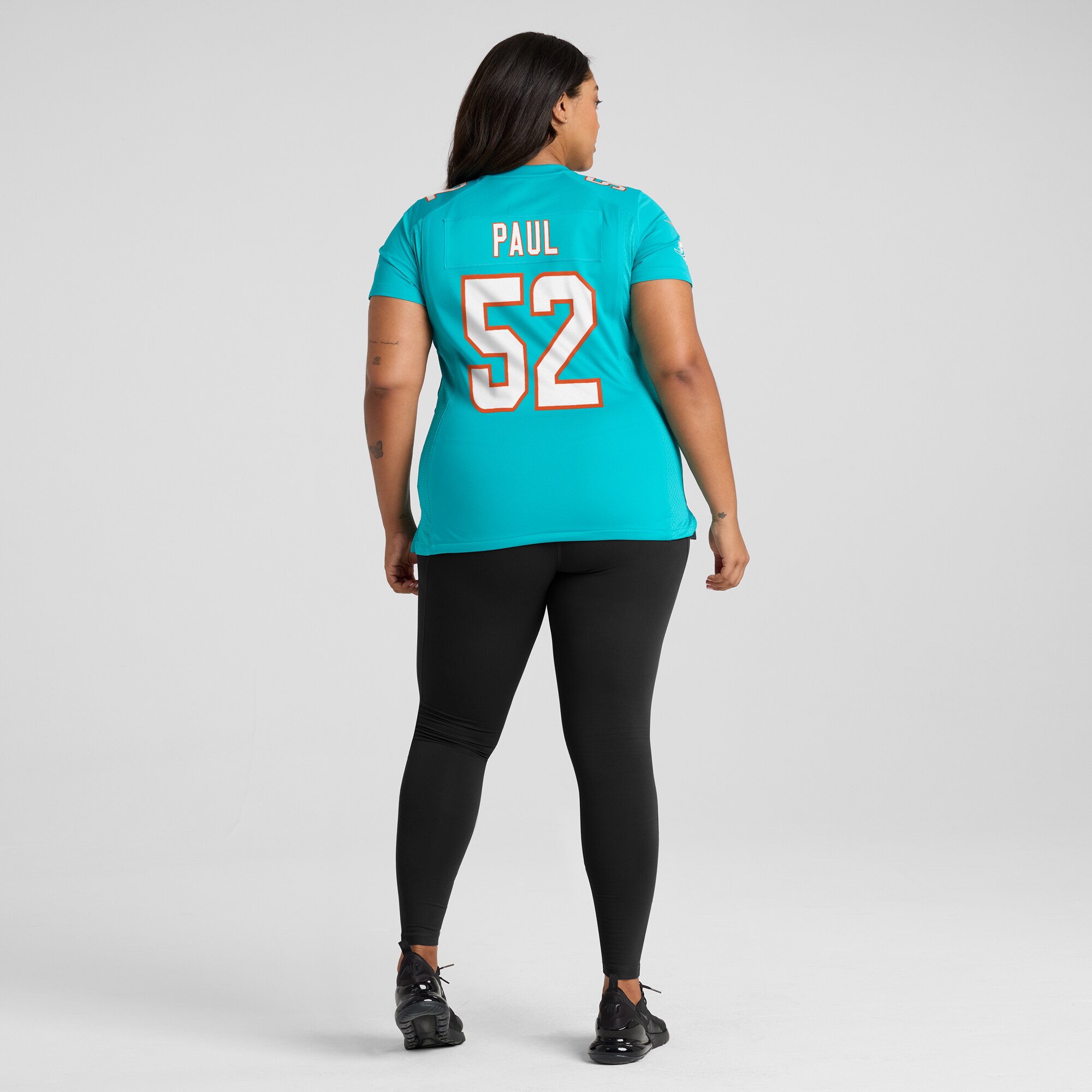 Patrick Paul Miami Dolphins Nike Women’s Game Jersey – Aqua - Image 3