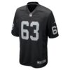 Jake Johanning Las Vegas Raiders Nike Team Game Jersey – Black