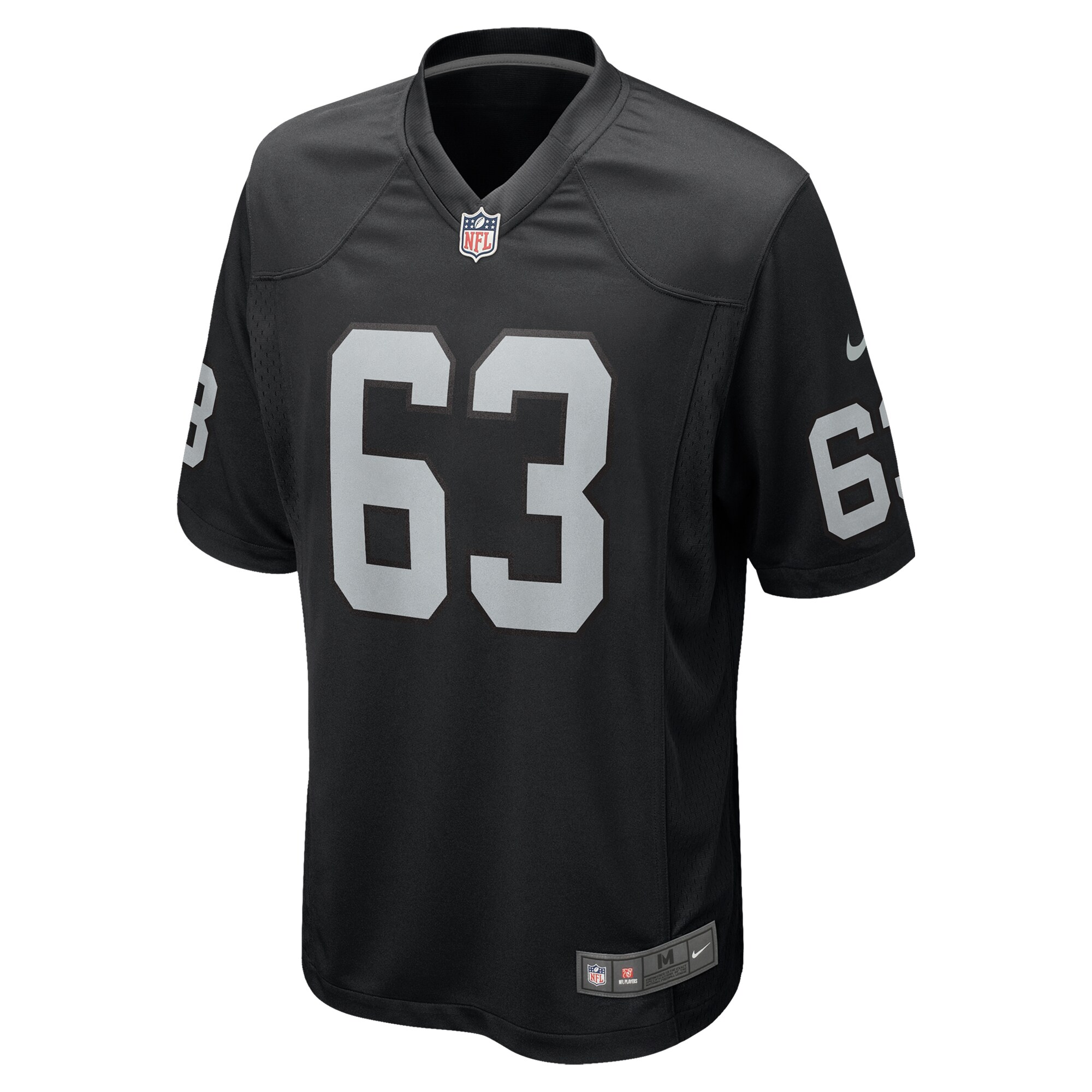 Jake Johanning Las Vegas Raiders Nike Team Game Jersey – Black