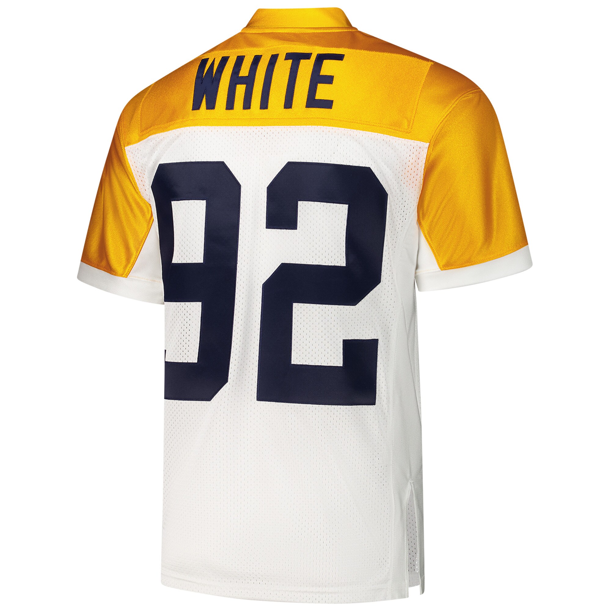 Reggie White Green Bay Packers 1994 Mitchell & Ness Throwback Retired Player Jersey – White - Image 2