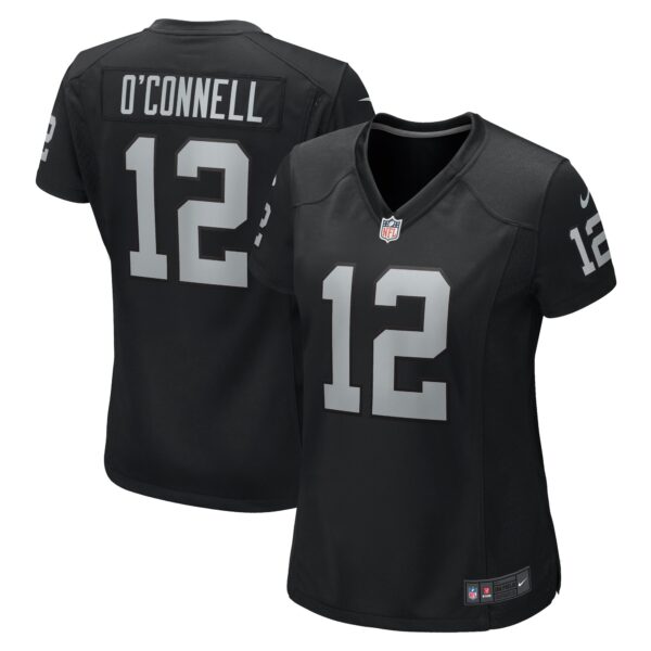 Aidan O’Connell Las Vegas Raiders Nike Women’s Game Jersey – Black