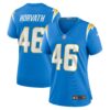 Zander Horvath Los Angeles Chargers Nike Women’s Game Jersey – Powder Blue