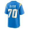 Rashawn Slater Los Angeles Chargers Nike 2021 NFL Draft First Round Pick Game Jersey – Powder Blue